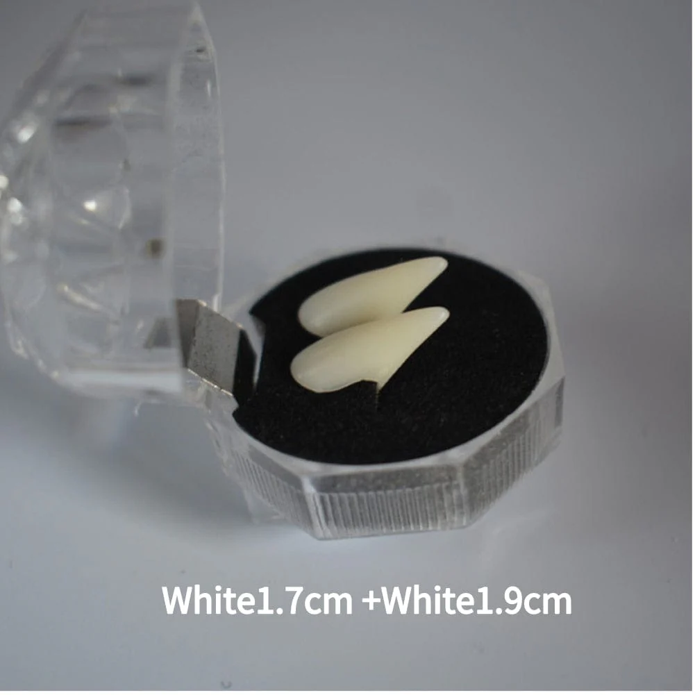 1 Pair Vampire Teeth Props Halloween Costume - Image 11