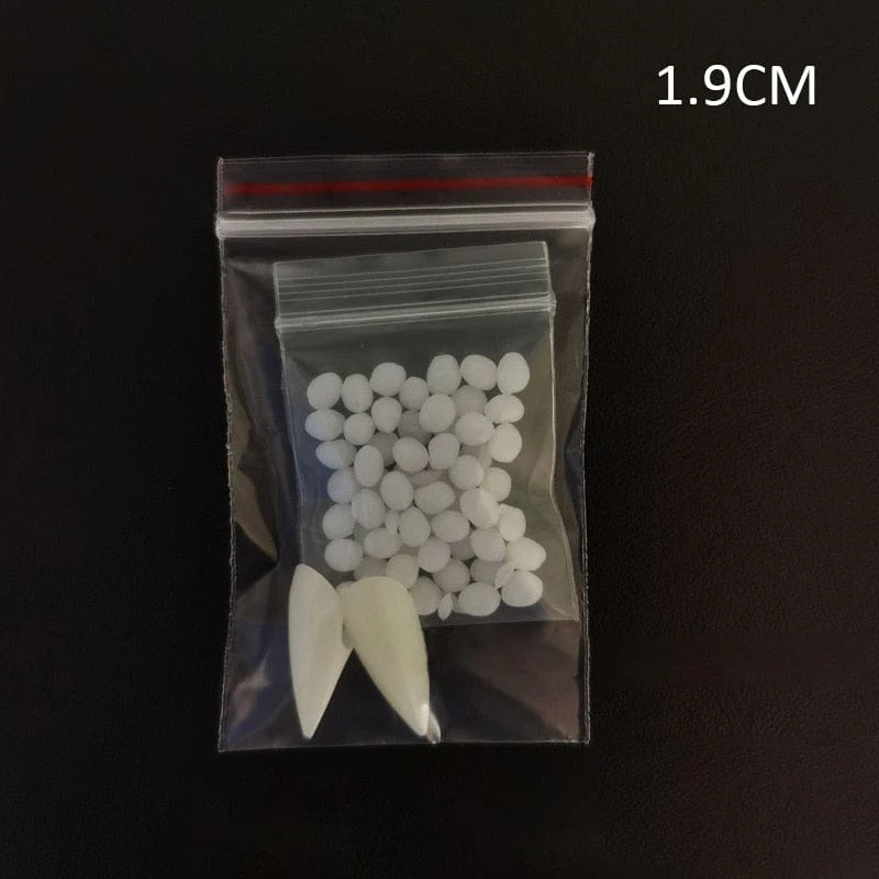 1 Pair Vampire Teeth Props Halloween Costume - Image 21