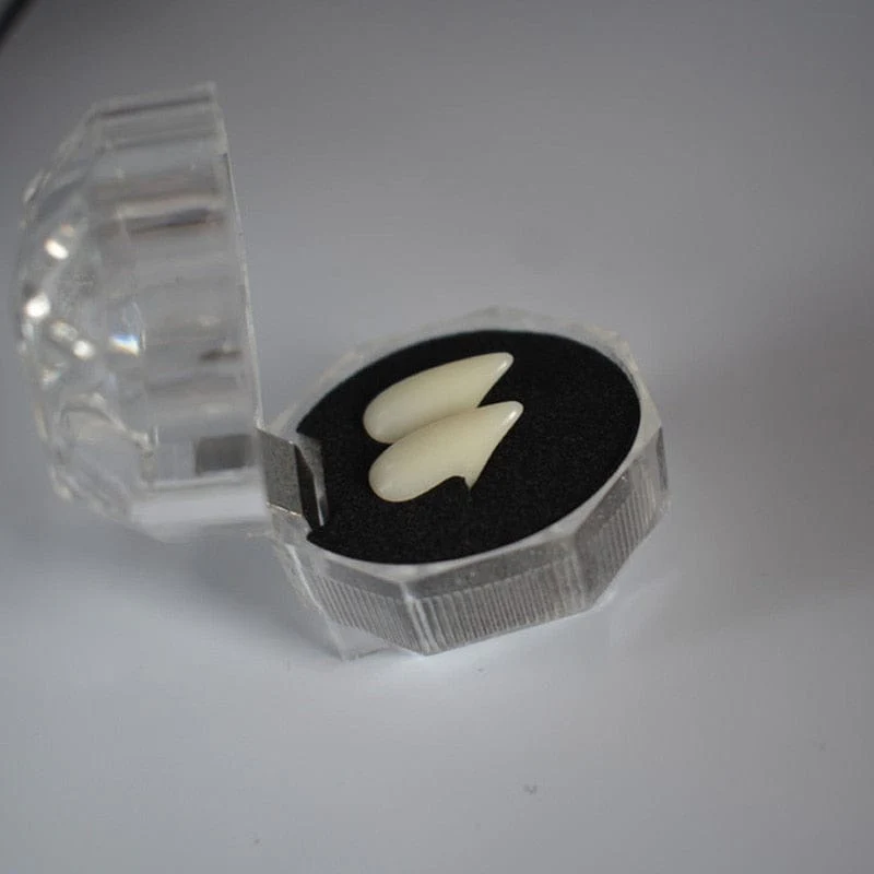 1 Pair Vampire Teeth Props Halloween Costume - Image 35