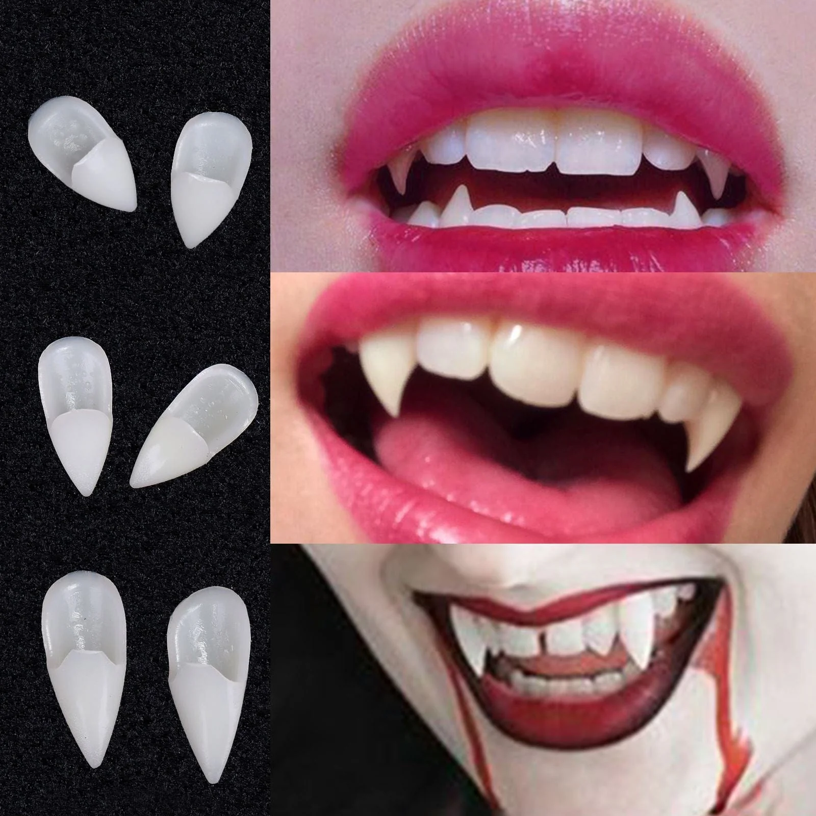 1 Pairs Halloween Vampire Fangs