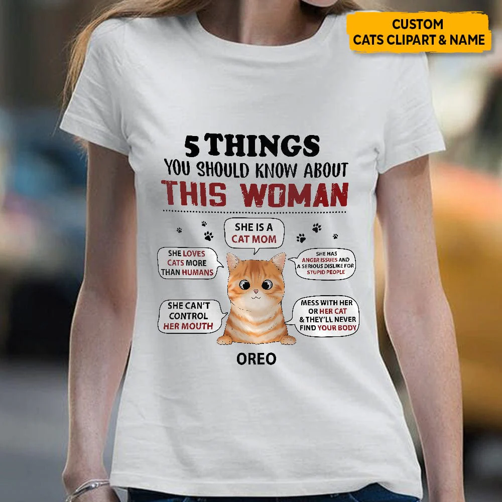 5 Things You Should Know About This Woman Cat Shirt, N304 HN590 - Image 4
