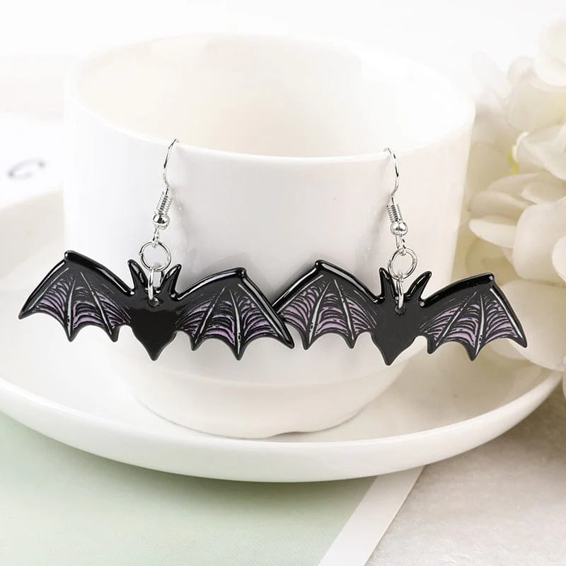 BlackPink Halloween Witch Earrings - Image 2