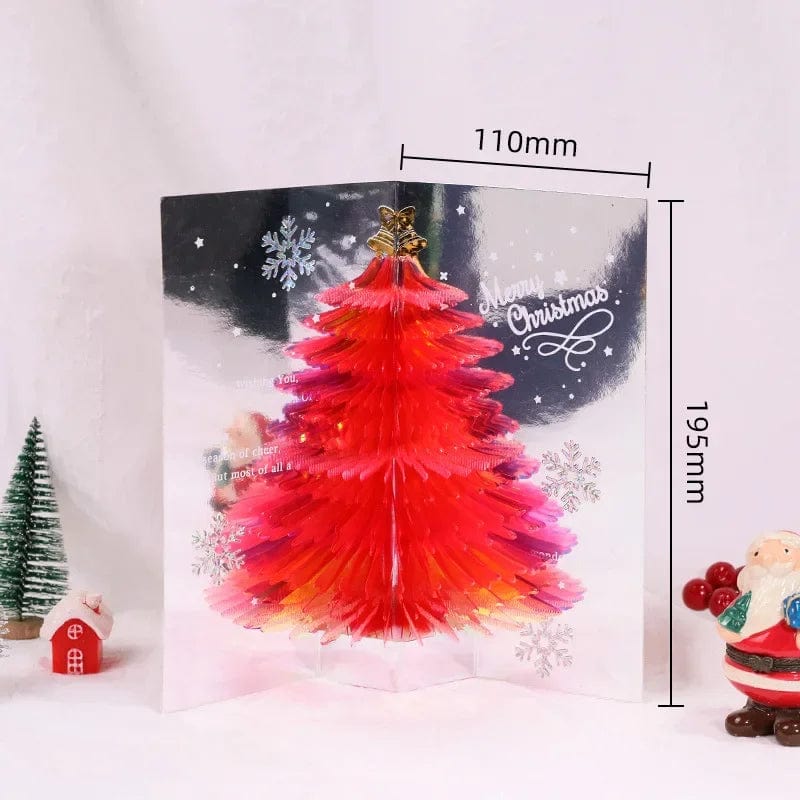 3D Pop UP Christmas Cards Santa Greeting Invitations Card Party Children Gifts New Year Thank You Card Anniversary Gift Postcard - Image 18