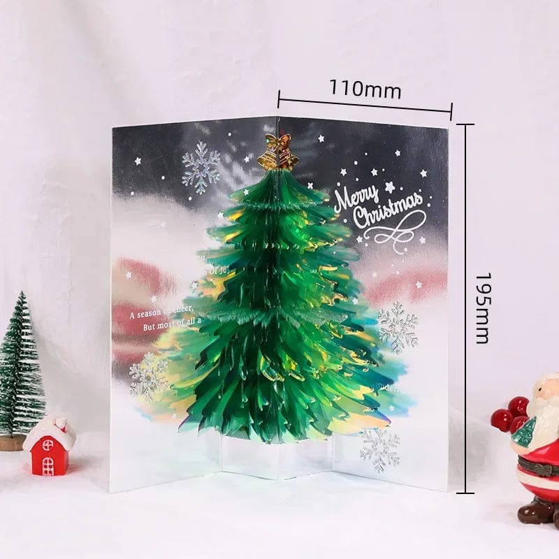 3D Pop UP Christmas Cards Santa Greeting Invitations Card Party Children Gifts New Year Thank You Card Anniversary Gift Postcard - Image 9