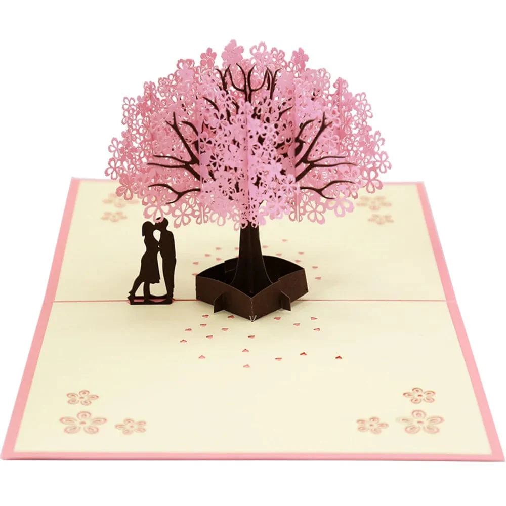 3D Pop Up Love Card with Envelope Valentines Day Birthday Anniversary Greeting Cards for Couples Wife Husband Handmade Gifts - Image 15