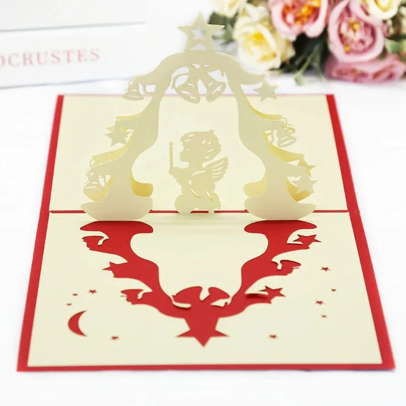 3D Pop Up Love Card with Envelope Valentines Day Birthday Anniversary Greeting Cards for Couples Wife Husband Handmade Gifts - Image 18