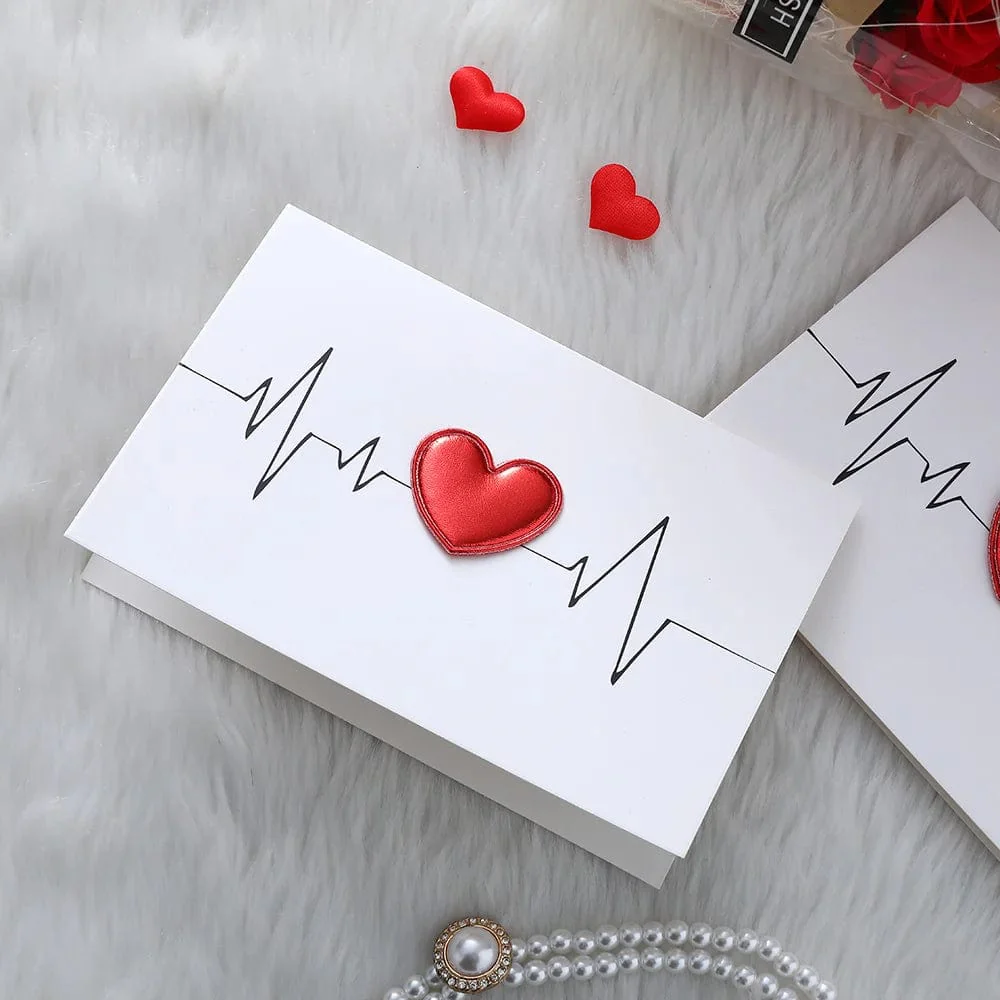3D Pop Up Love Card with Envelope Valentines Day Birthday Anniversary Greeting Cards for Couples Wife Husband Handmade Gifts - Image 29