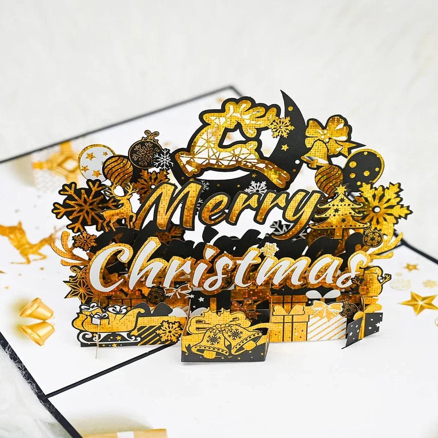 3D Pop UP Santa Cards Marry Christmas Greeting Cards Party Invitations Gifts New Year Greeting Card Anniversary Gifts Postcard - Image 20
