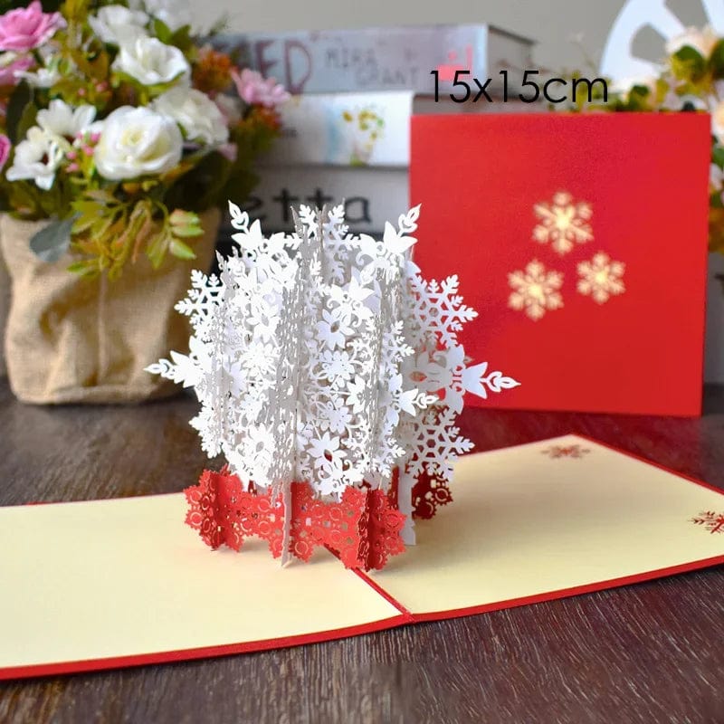 3D Pop UP Santa Cards Marry Christmas Greeting Cards Party Invitations Gifts New Year Greeting Card Anniversary Gifts Postcard - Image 24