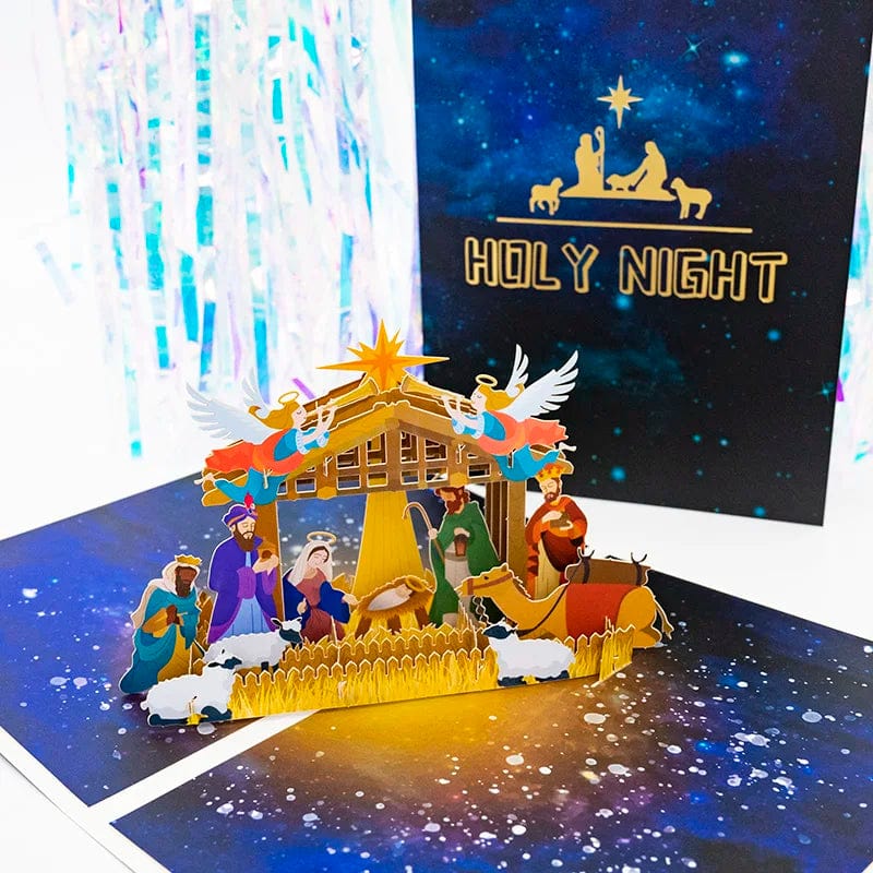 3D Pop UP Santa Cards Marry Christmas Greeting Cards Party Invitations Gifts New Year Greeting Card Anniversary Gifts Postcard - Image 9