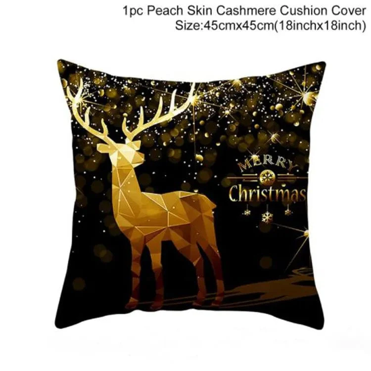 45cm Christmas Cushion Cover Merry Christmas Decorations For Home 2023 - Image 40