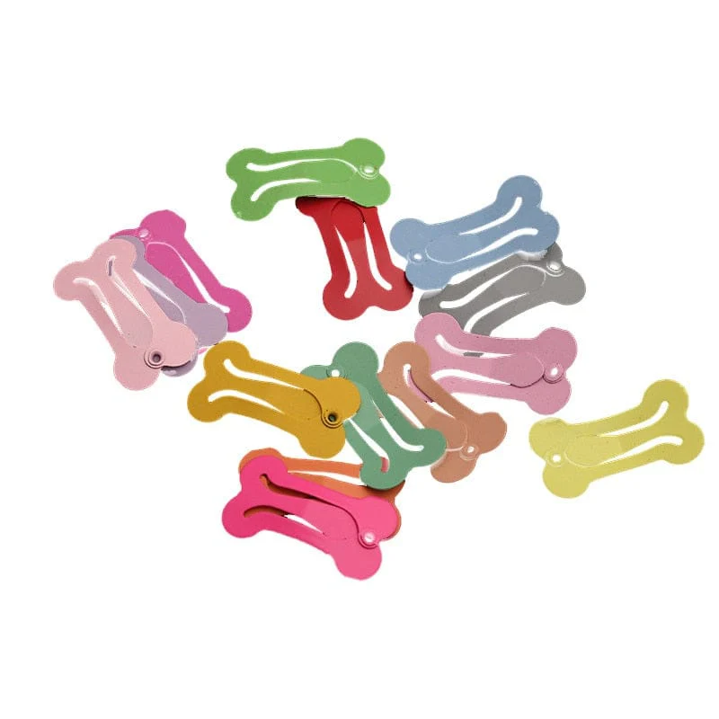 5Pcs/set Cute Colorful Dog Hairpin - Image 12