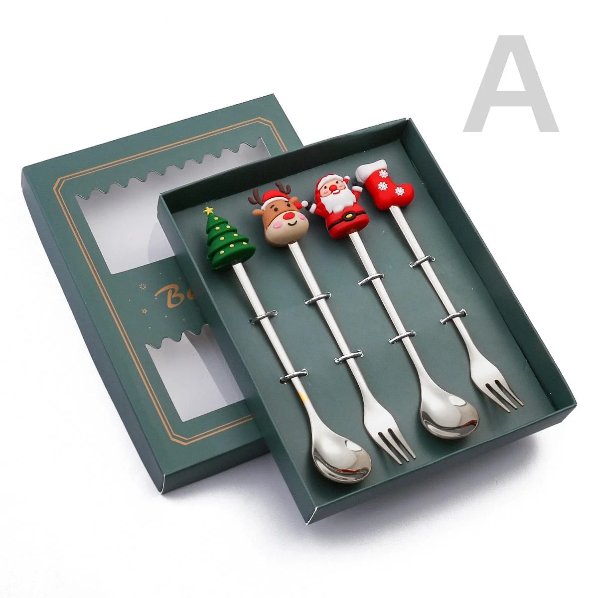 Christmas Gift Spoon Fork Set - Image 14