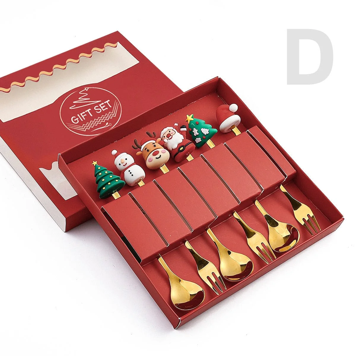 Christmas Gift Spoon Fork Set - Image 20