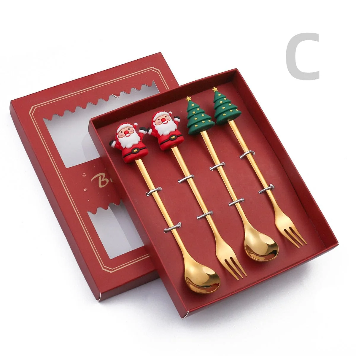 Christmas Gift Spoon Fork Set - Image 21