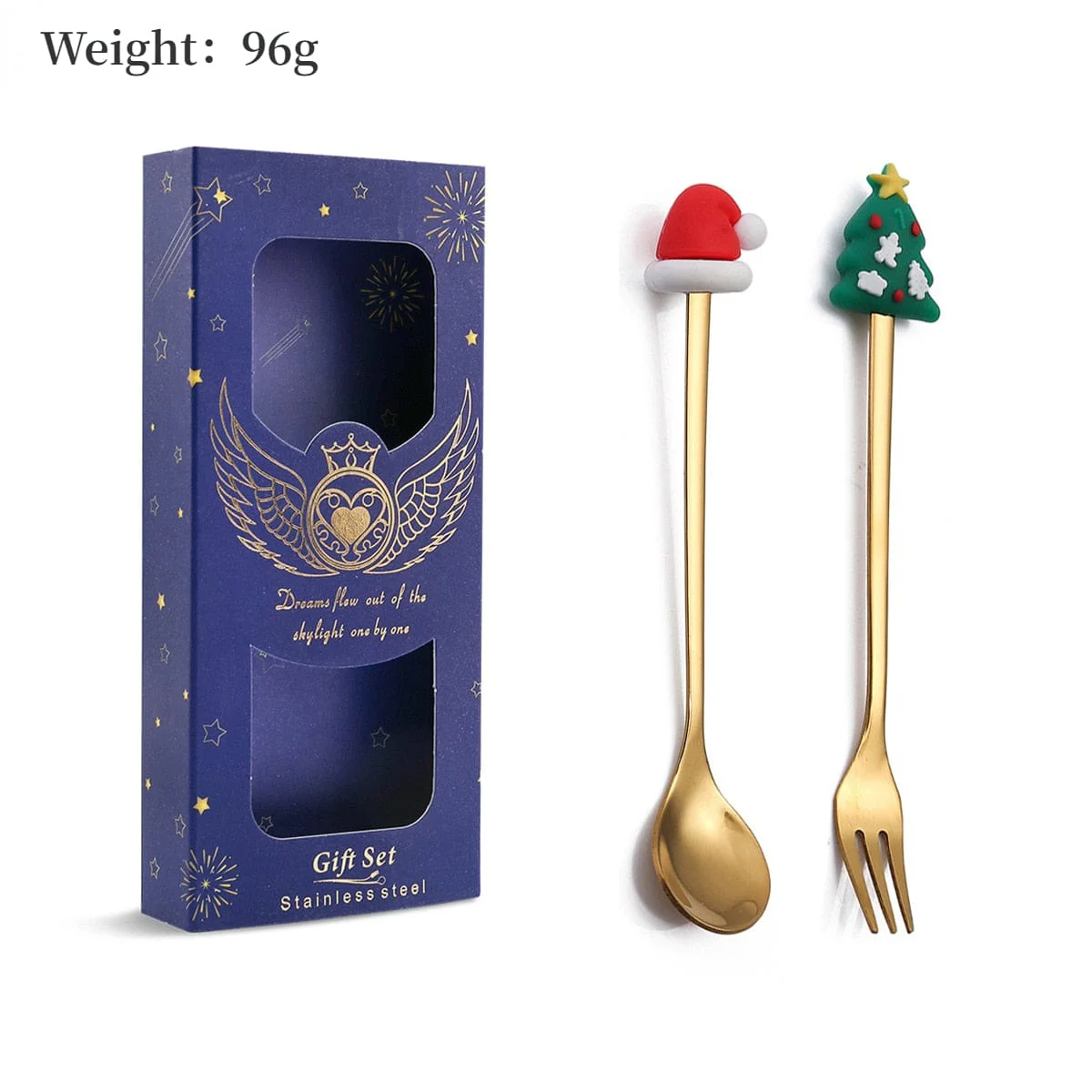 Christmas Gift Spoon Fork Set - Image 8