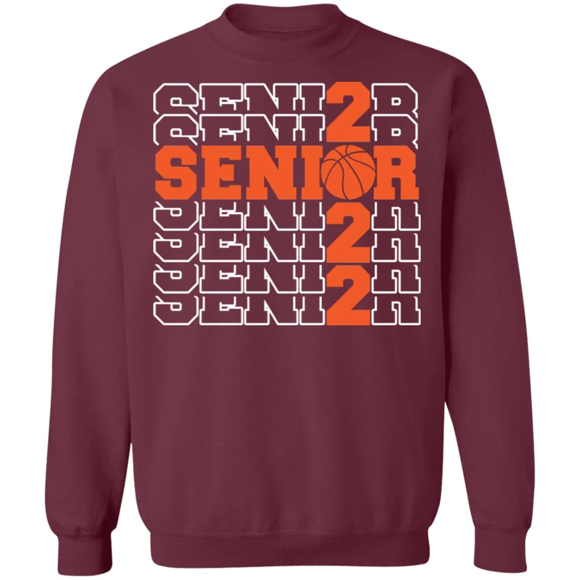Senior 2022 Basketball Sweatshirt H205 - Image 6