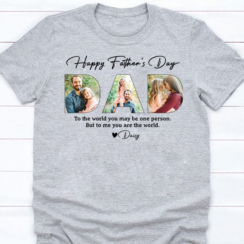 Upload Photo Happy Father's Day, Family Shirt TA29 888265