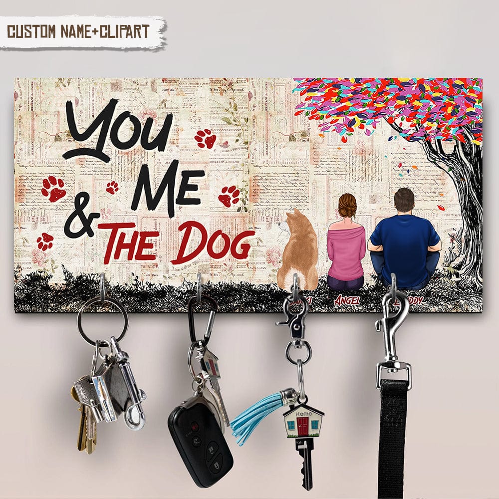 You Me And The Dog Dog Key Holder, HN590