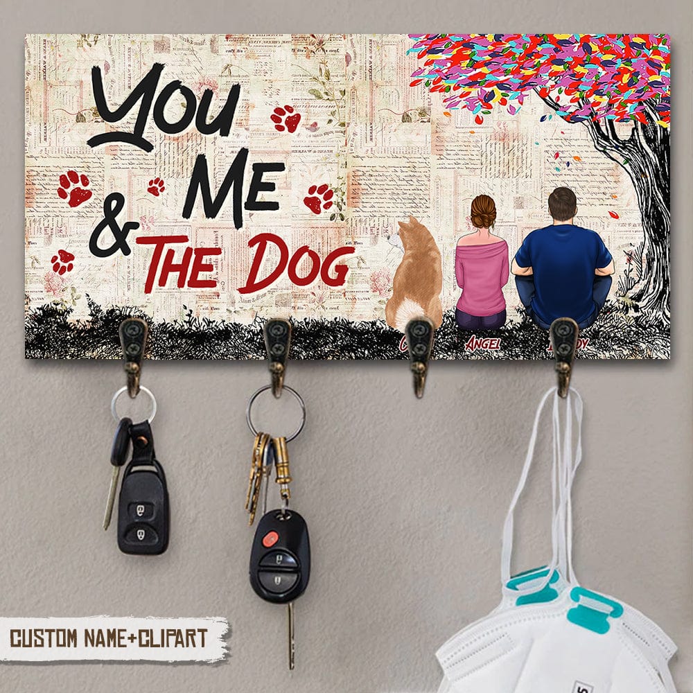 You Me And The Dog Dog Key Holder, HN590 - Image 2