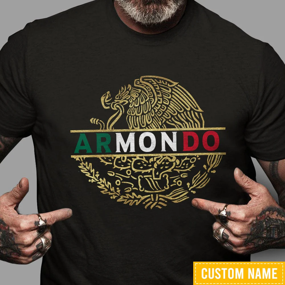 Mexican Flag Eagle Shirt, K228 888427