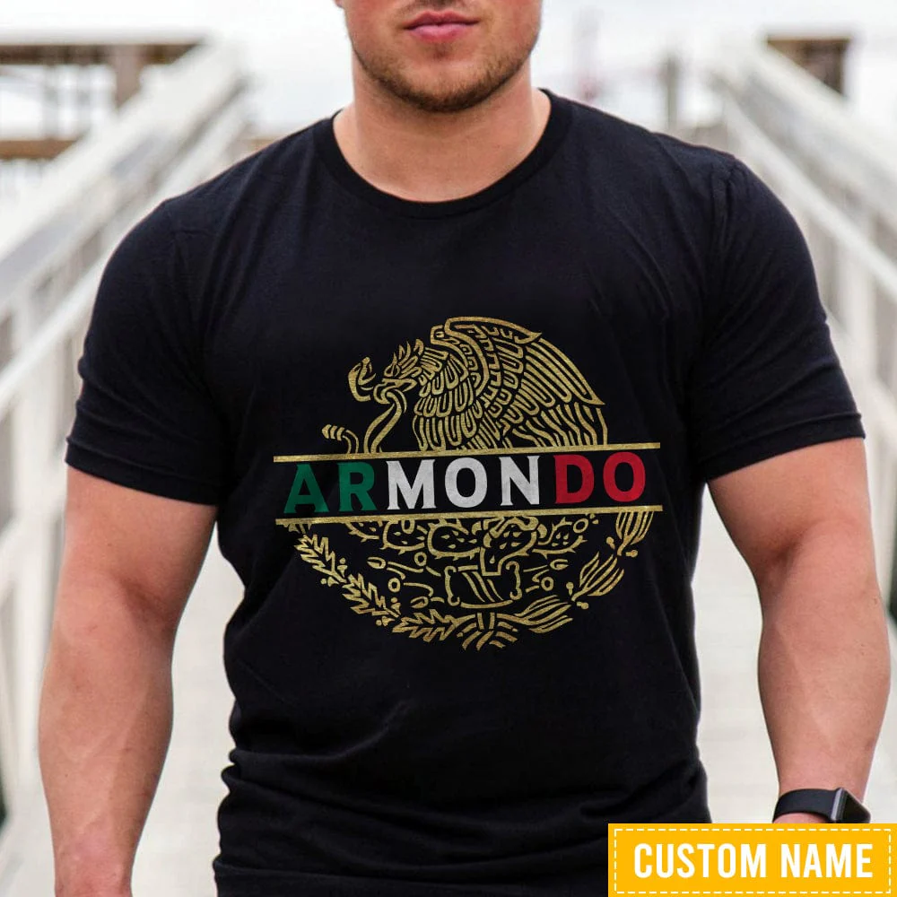 Mexican Flag Eagle Shirt, K228 888427 - Image 2