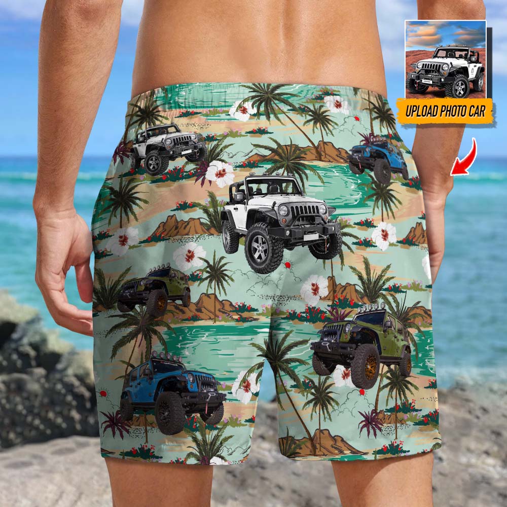 Upload Photo Car Beach Short, N304 888428 - Image 4