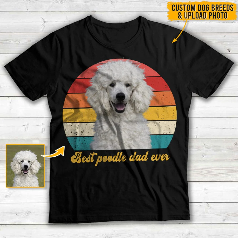 Best Dog Dad Ever Retro Dog Shirt K228 888455 - Image 3