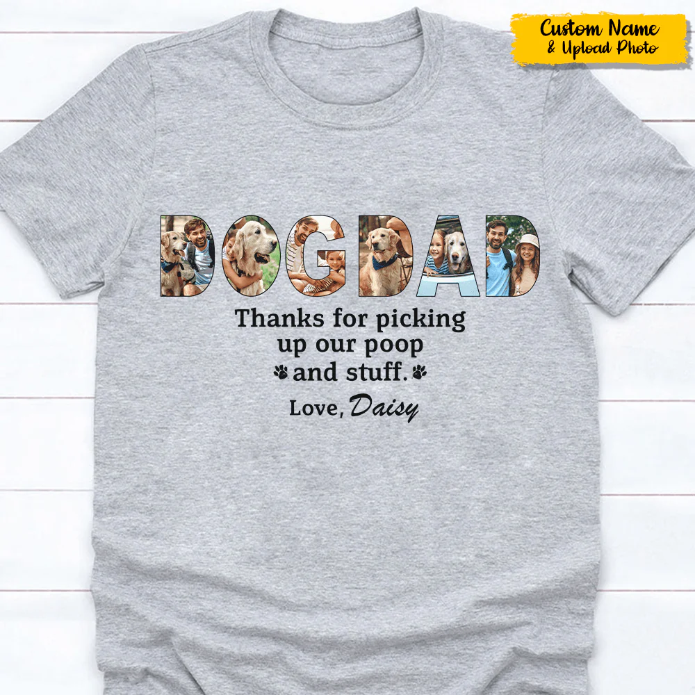 Thanks For Picking Up Our Poop Dog Shirt K228 888474 - Image 2