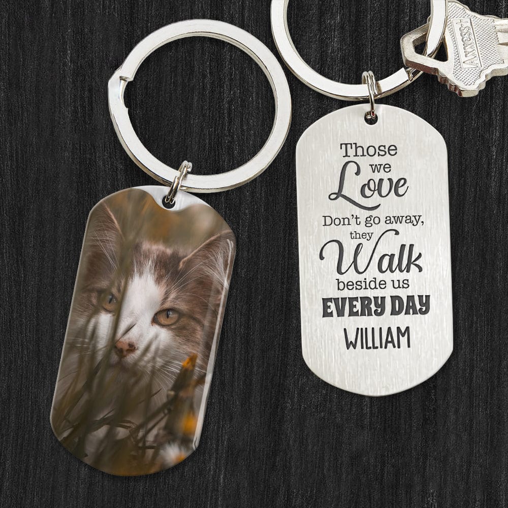 Personalized Upload Photo Pet Metal Keychain T286 HN590 - Image 4