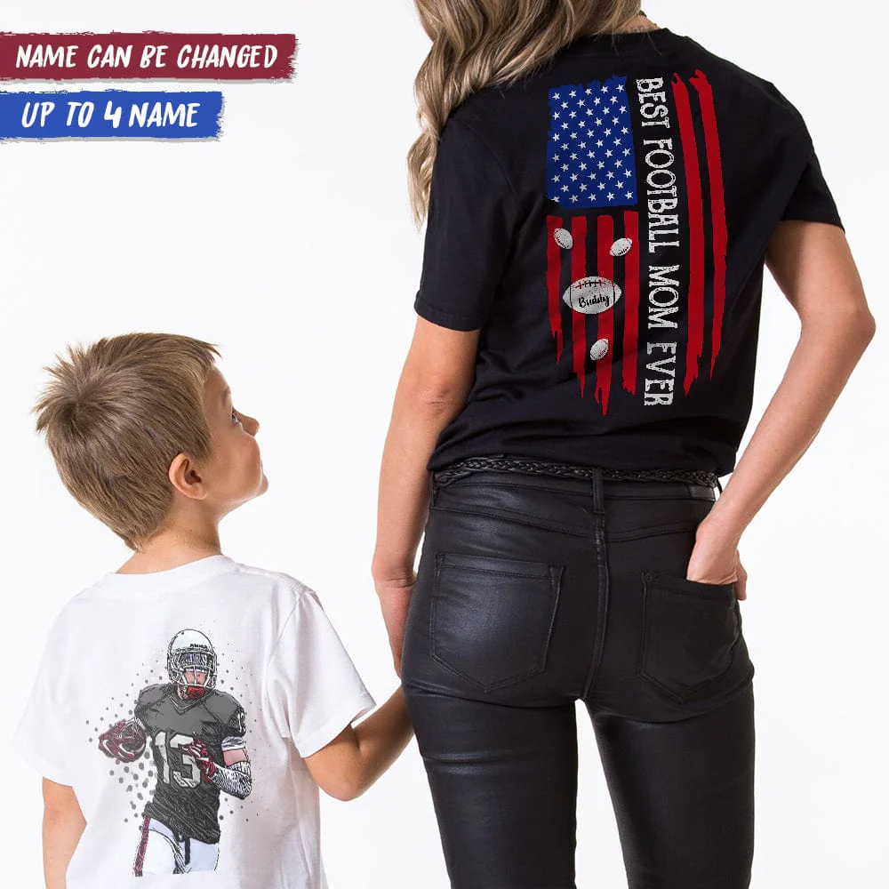 Best Football Mom Ever Sport Shirt K228 HN590