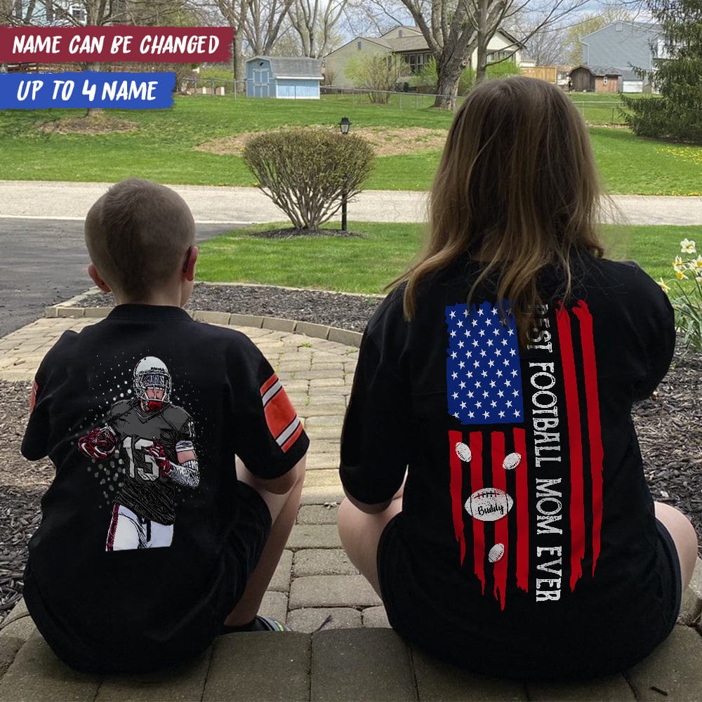 Best Football Mom Ever Sport Shirt K228 HN590 - Image 2