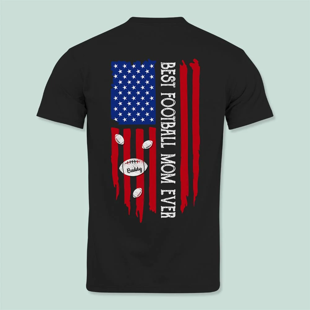 Best Football Mom Ever Sport Shirt K228 HN590 - Image 4