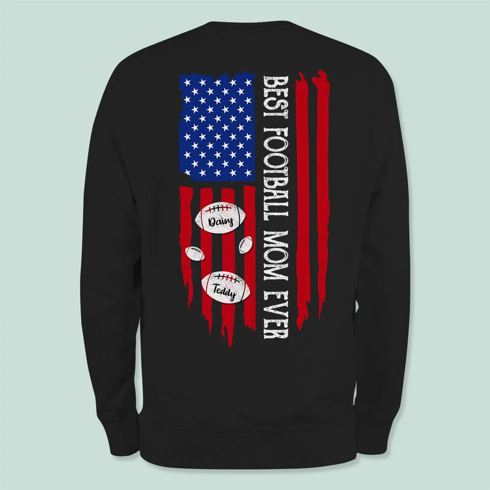 Best Football Mom Ever Sport Shirt K228 HN590 - Image 5