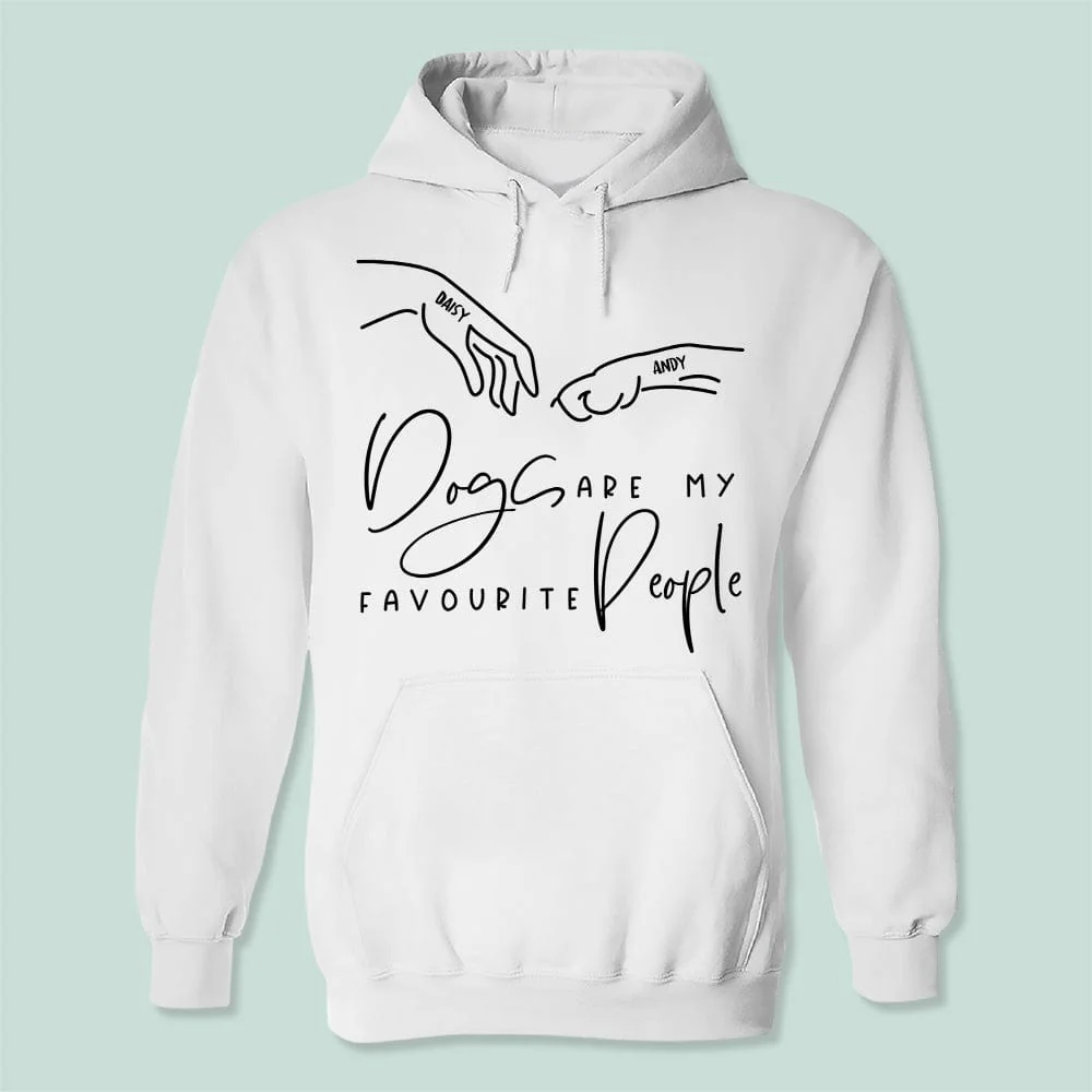 Dogs Are My Favourite People Dog Shirt K228 HN590 - Image 6