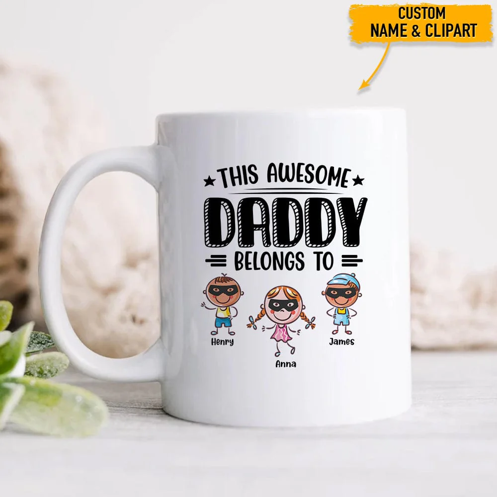 This Person Belong To Family Coffee Mug N304 890523 - Image 2