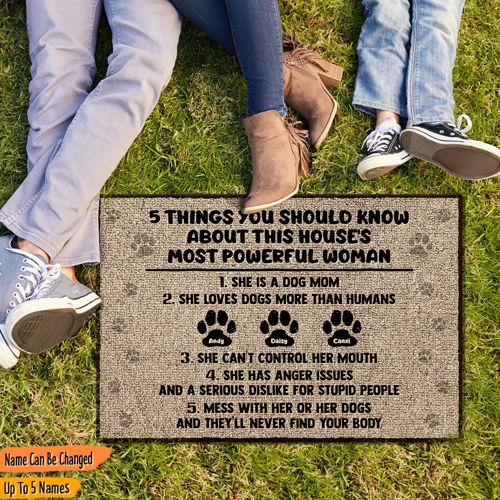 5 Things You Should Know About This House's Most Powerful Woman Doormat K228 HN590 - Image 5