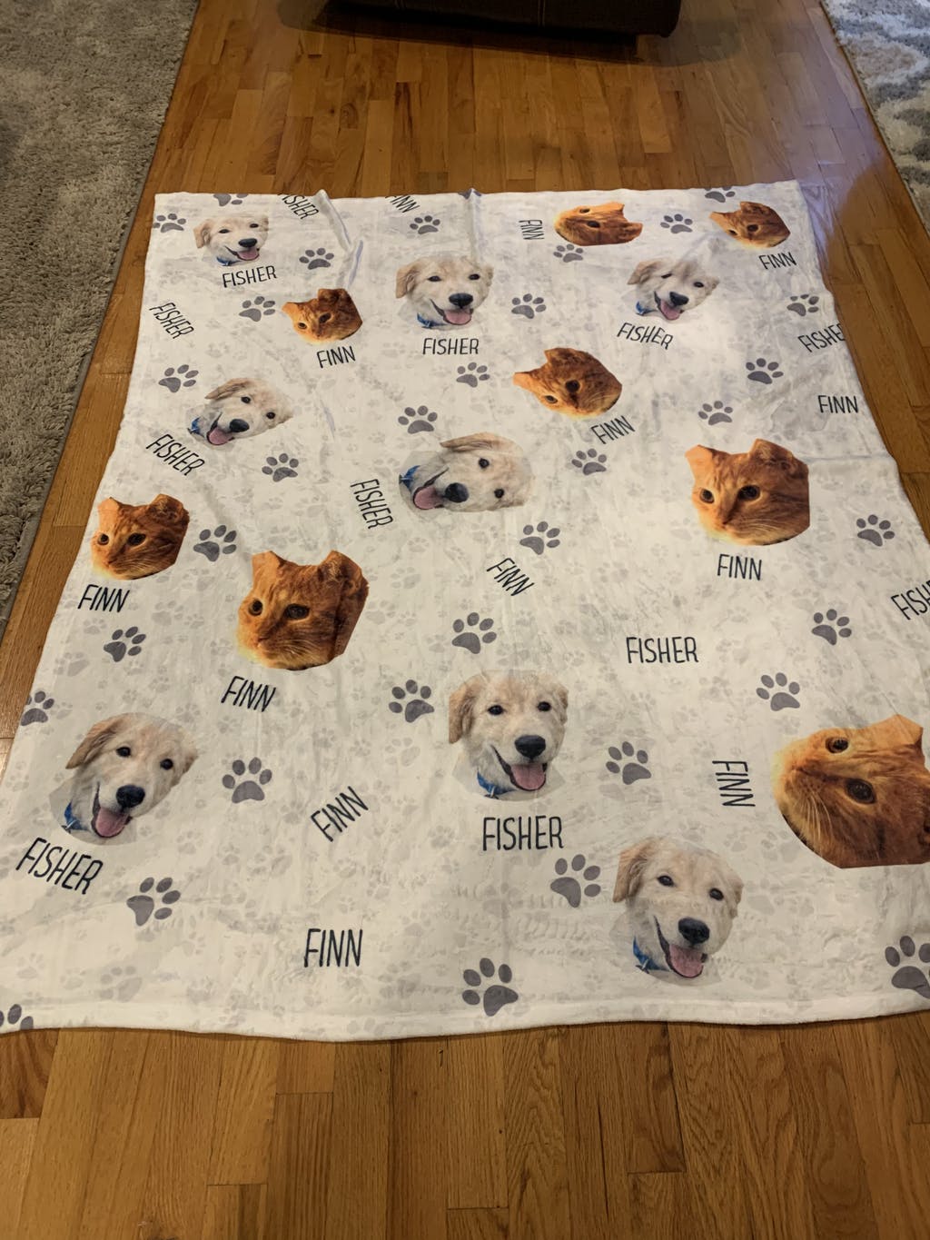 Custom Clipart Dog Blanket, Custom Clipart, Upload Photo, T368 888545 - Image 5