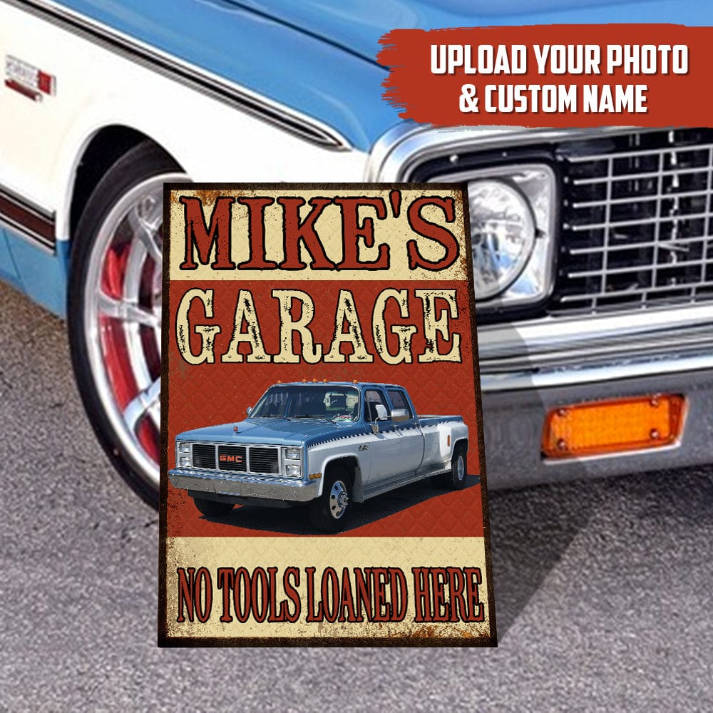 No Tools Loaned Here Car Metal Sign T368 888548 - Image 3