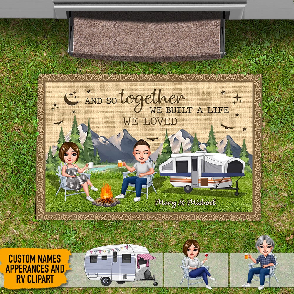You & Me We Got This Camping Doormat K228 888562 - Image 2