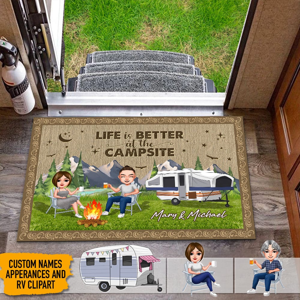 Life Is Better At The Campsite Camping Doormat K228 888600 - Image 2