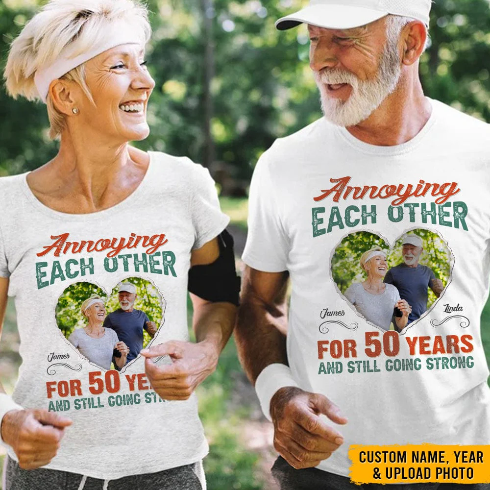Annoying Each Other For Many Years Still Going Strong Family Shirt N369 HN590 - Image 3