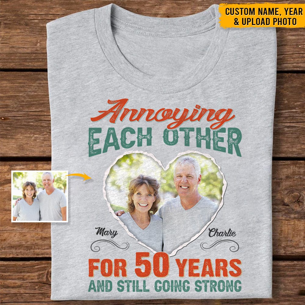 Annoying Each Other For Many Years Still Going Strong Family Shirt N369 HN590 - Image 4