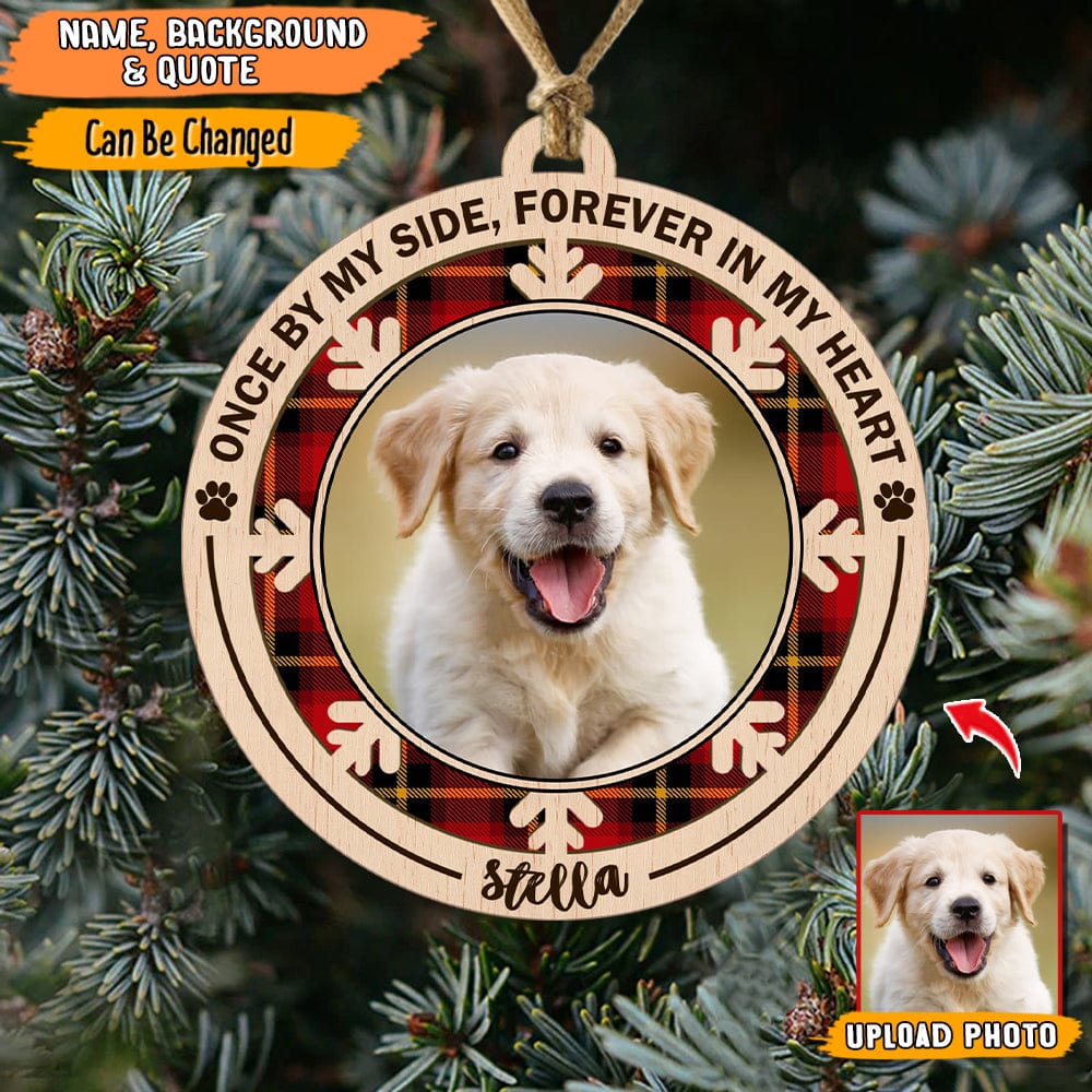 Custom Photo You Are My Favorite Hello Dog Cat Wood Ornament N304 HN590 - Image 3