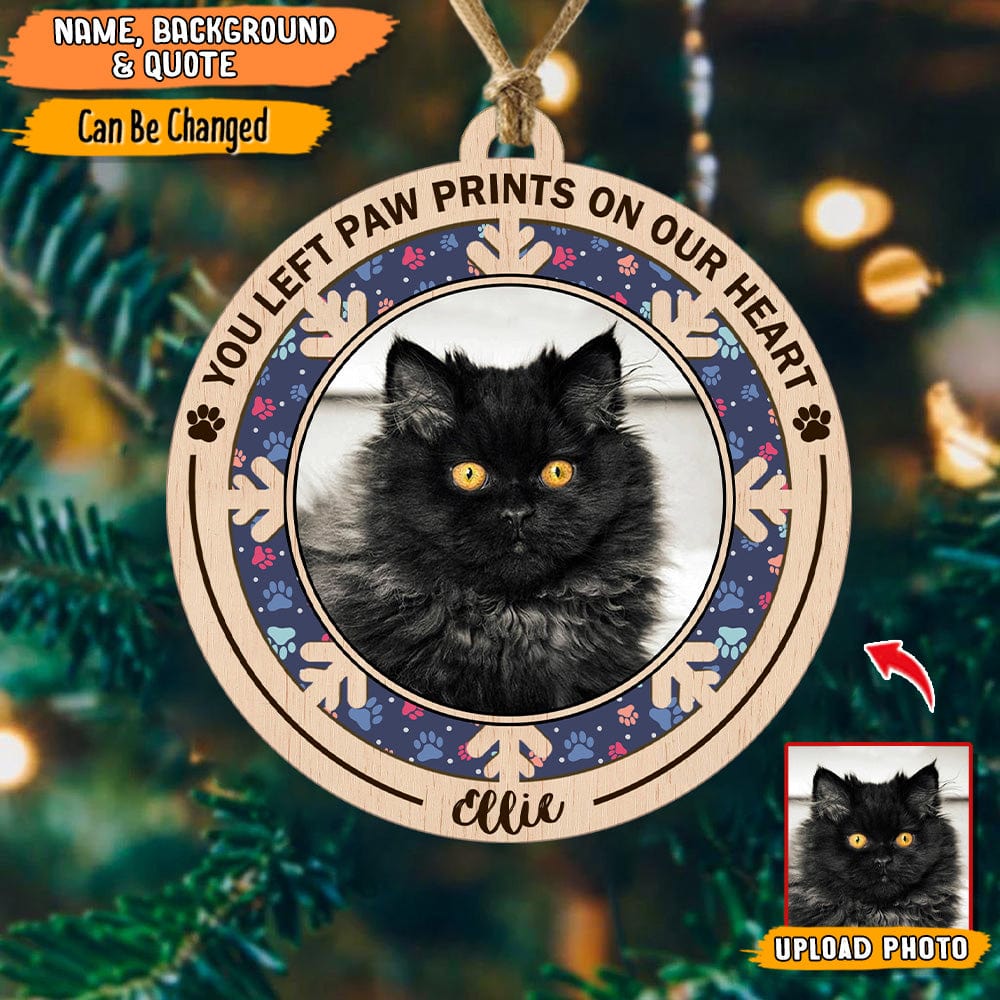 Custom Photo You Are My Favorite Hello Dog Cat Wood Ornament N304 HN590 - Image 4