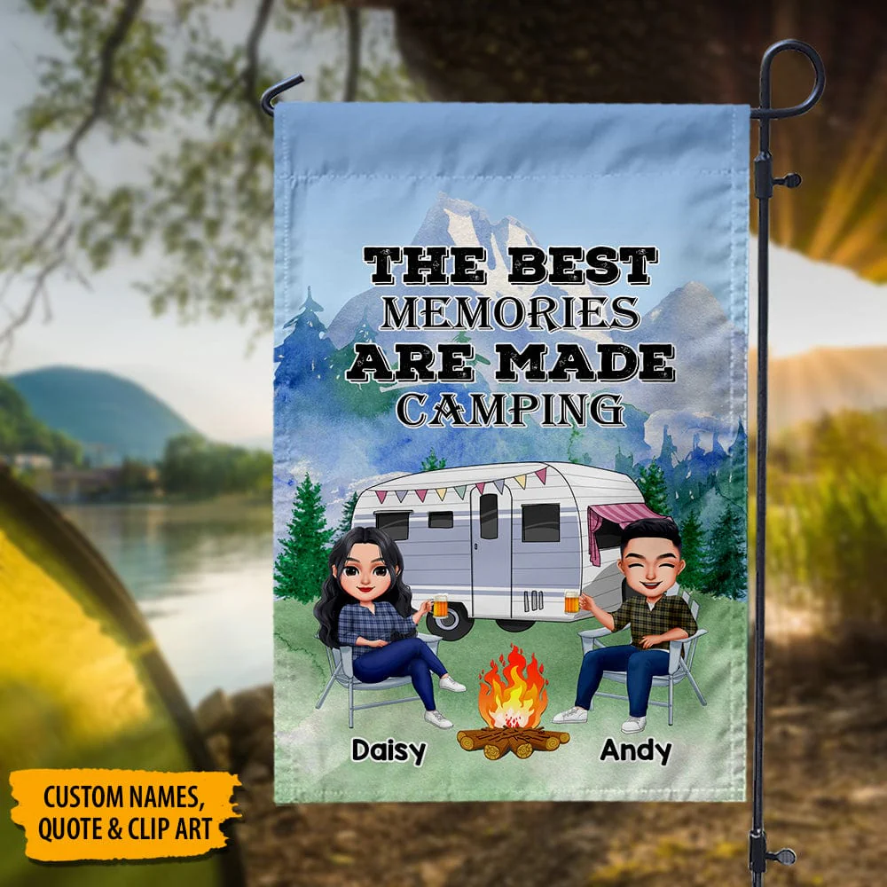 Making Memories One Campsite At A Time Camping Garden Flag K228 888637 - Image 3