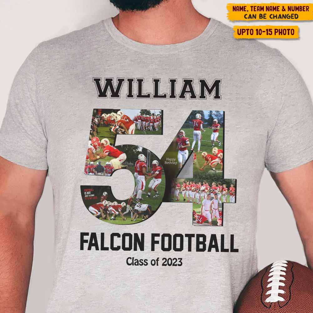 Custom Photo Collage Sport Shirt T368 HN590 - Image 3