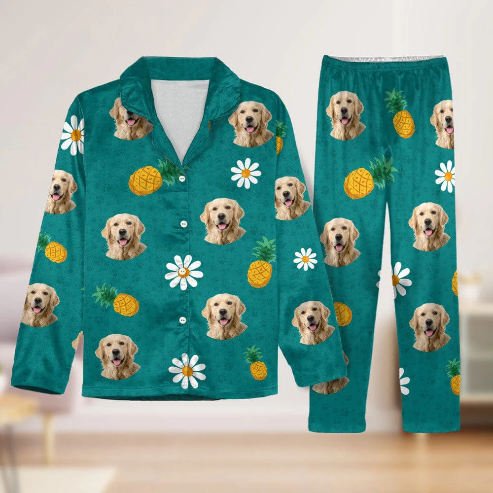Custom Photo Dog Cat With Accessories Pattern Pet Pajamas T368 888711 - Image 7