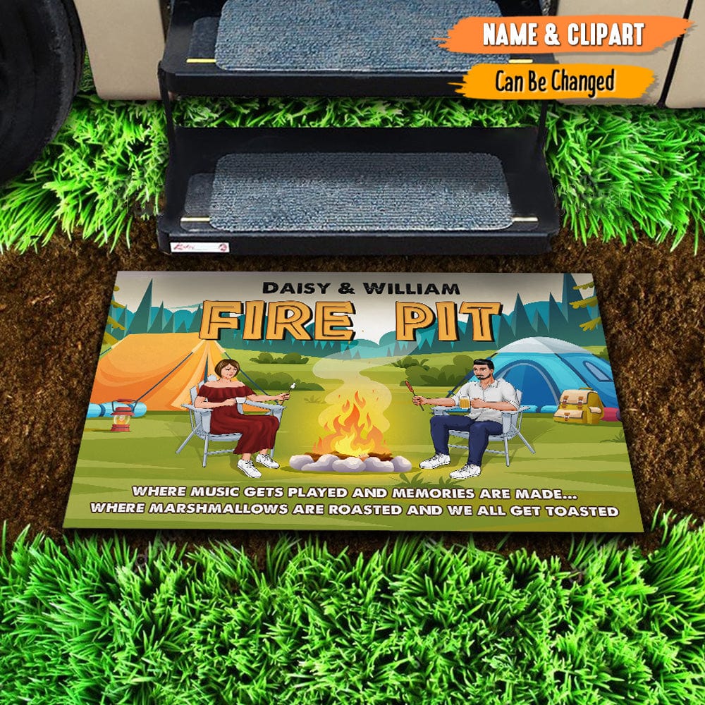 Where Music Gets Played And Memories Are Made Camping Doormat T368 HN590 - Image 4