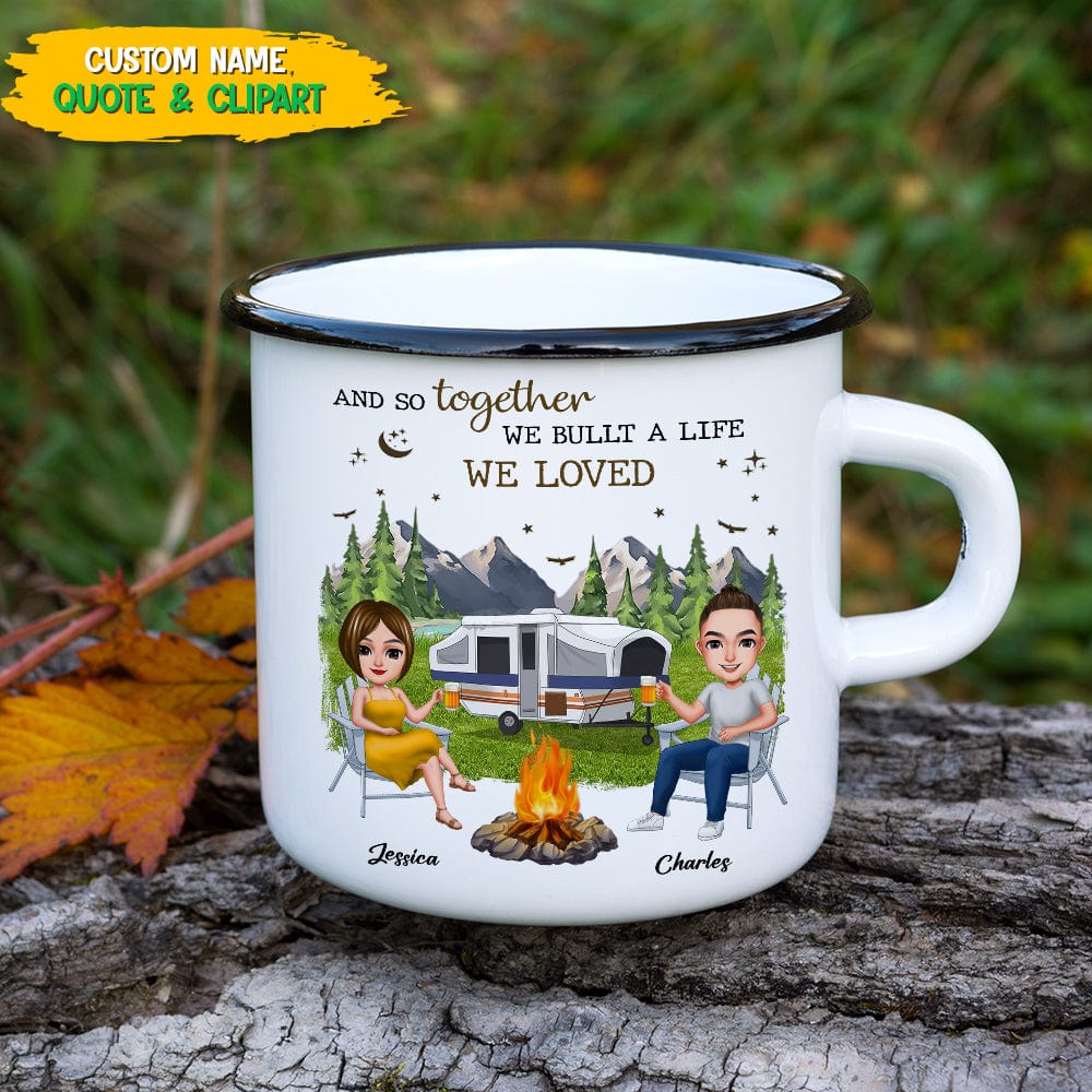 You & Me We Got This Camping Campfire Mug T286 892285 - Image 3